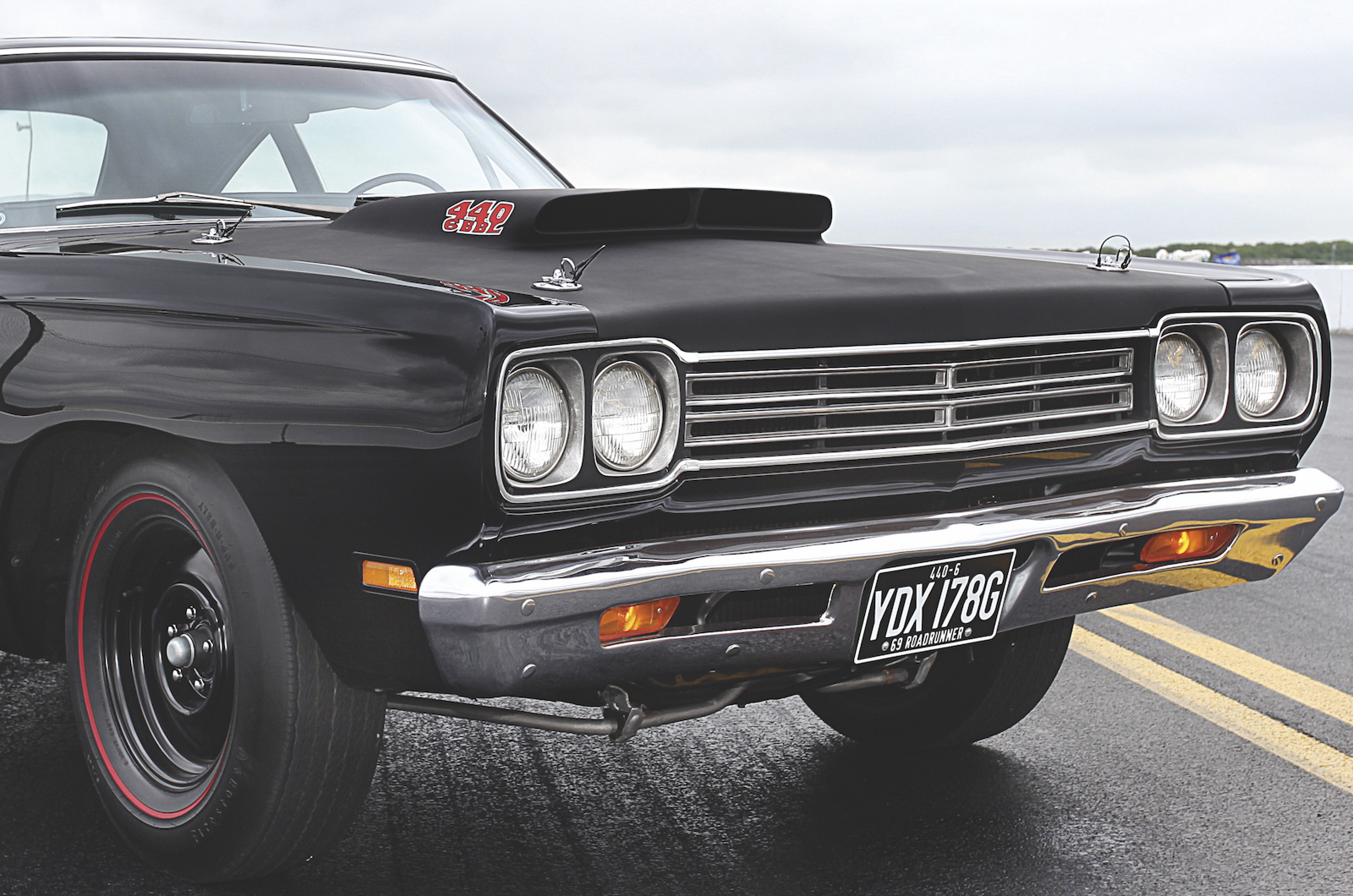 <p>Shiny chrome bumpers are a key ingredient on almost all 1960s and 1970s classics, such as the Plymouth Roadrunner in this picture.</p>  <p>But they’re not particularly resistant to parking knocks and difficult to repair if you pick up a ding.</p>