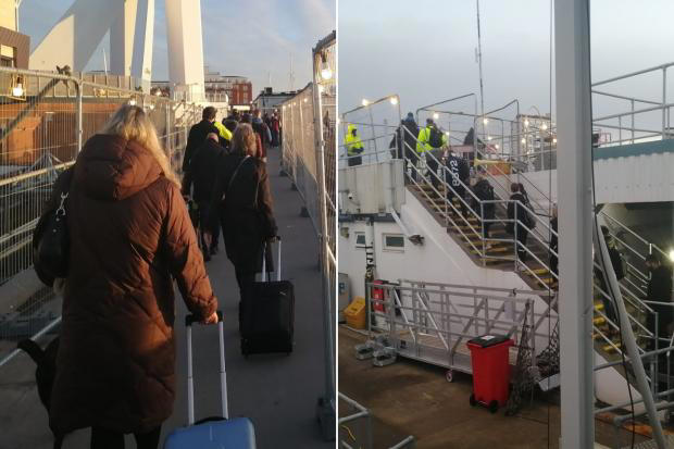 Wightlink maintenance means changes at Portsmouth for ferry passengers (Image: IWCP)