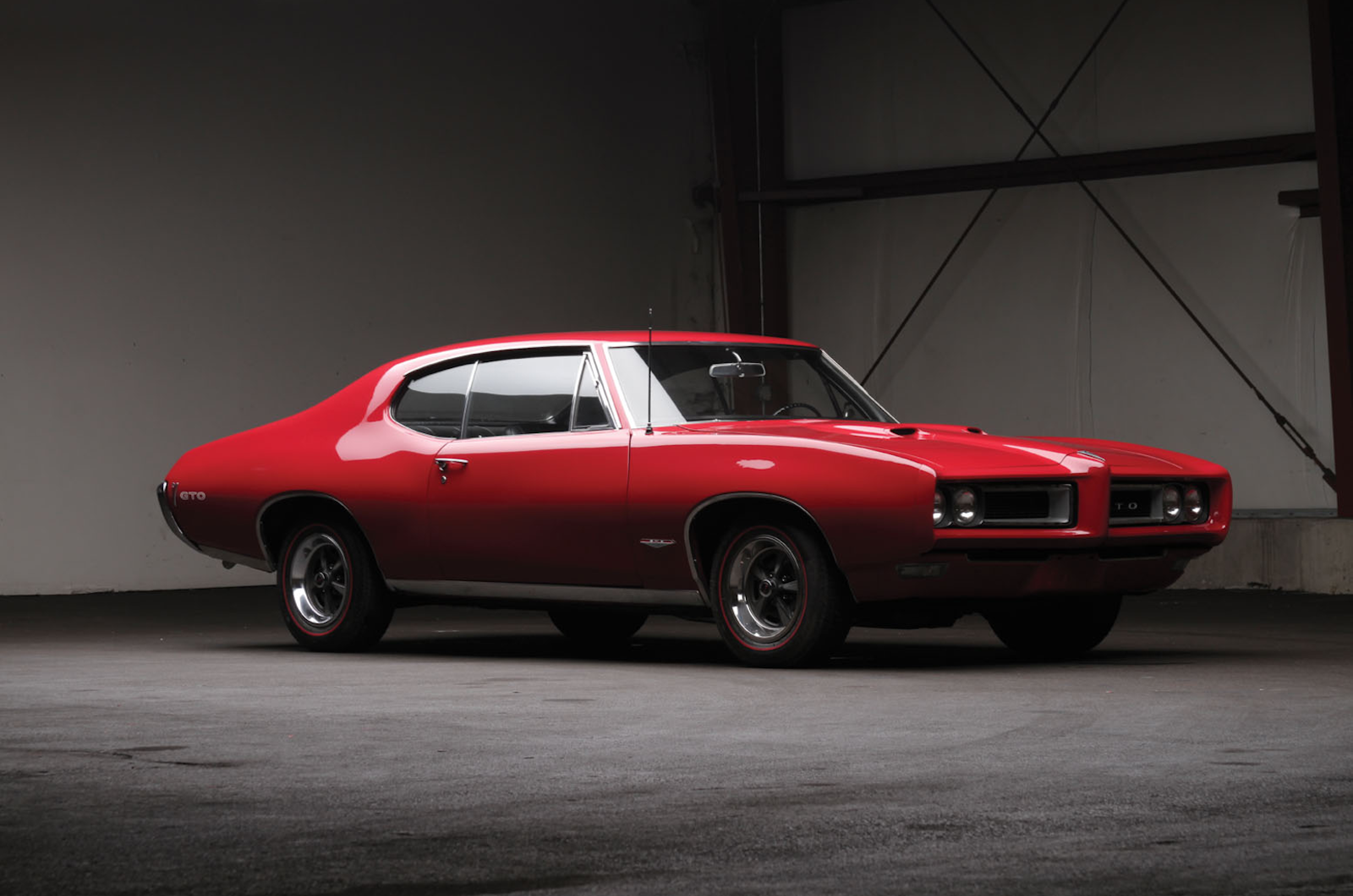 <p>Pontiac’s answer was the Endura front bumper fitted to the 1968 GTO. Made of polyurethane and painted the same hue as the body panels, it could withstand minor parking impacts.</p>  <p>Pontiac even released a TV advert showing a load of engineers beating one with a crowbar to show how tough it was. Strangely, the rear bumper stuck with chrome.</p>