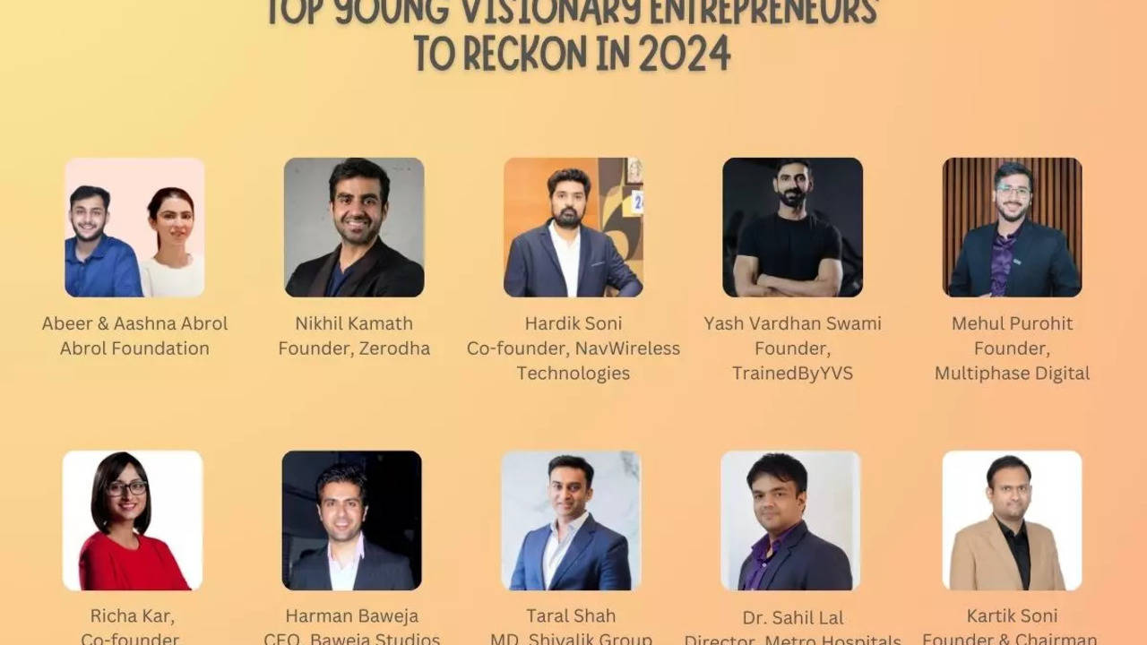 Unveiling India S Top Young Visionary Entrepreneurs To Reckon In 2024   BB1hqfOR.img