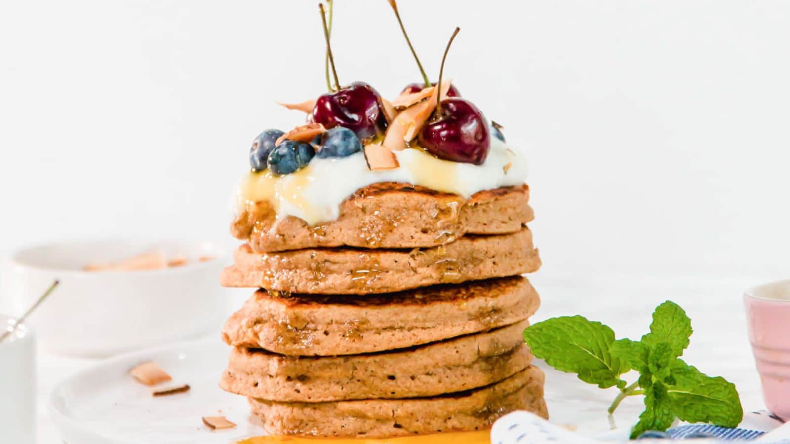 <p>Start your day the right way with these fluffy vegan oatmeal pancakes. They’re made with simple ingredients and are surprisingly light and tasty. Top them with fresh fruit or a dollop of nut butter for extra flavor. These pancakes are a fulfilling option for anyone looking for a plant-based breakfast.<br><strong>Get the Recipe: </strong><a href="https://twocityvegans.com/vegan-oatmeal-pancakes/?utm_source=msn&utm_medium=page&utm_campaign=msn" rel="noopener">Vegan Oatmeal Pancakes</a></p>