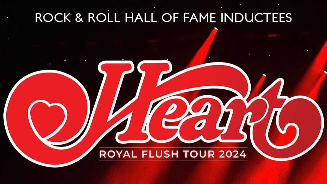 Heart Return To The Road With The 'Royal Flush Tour 2024': Get Your ...