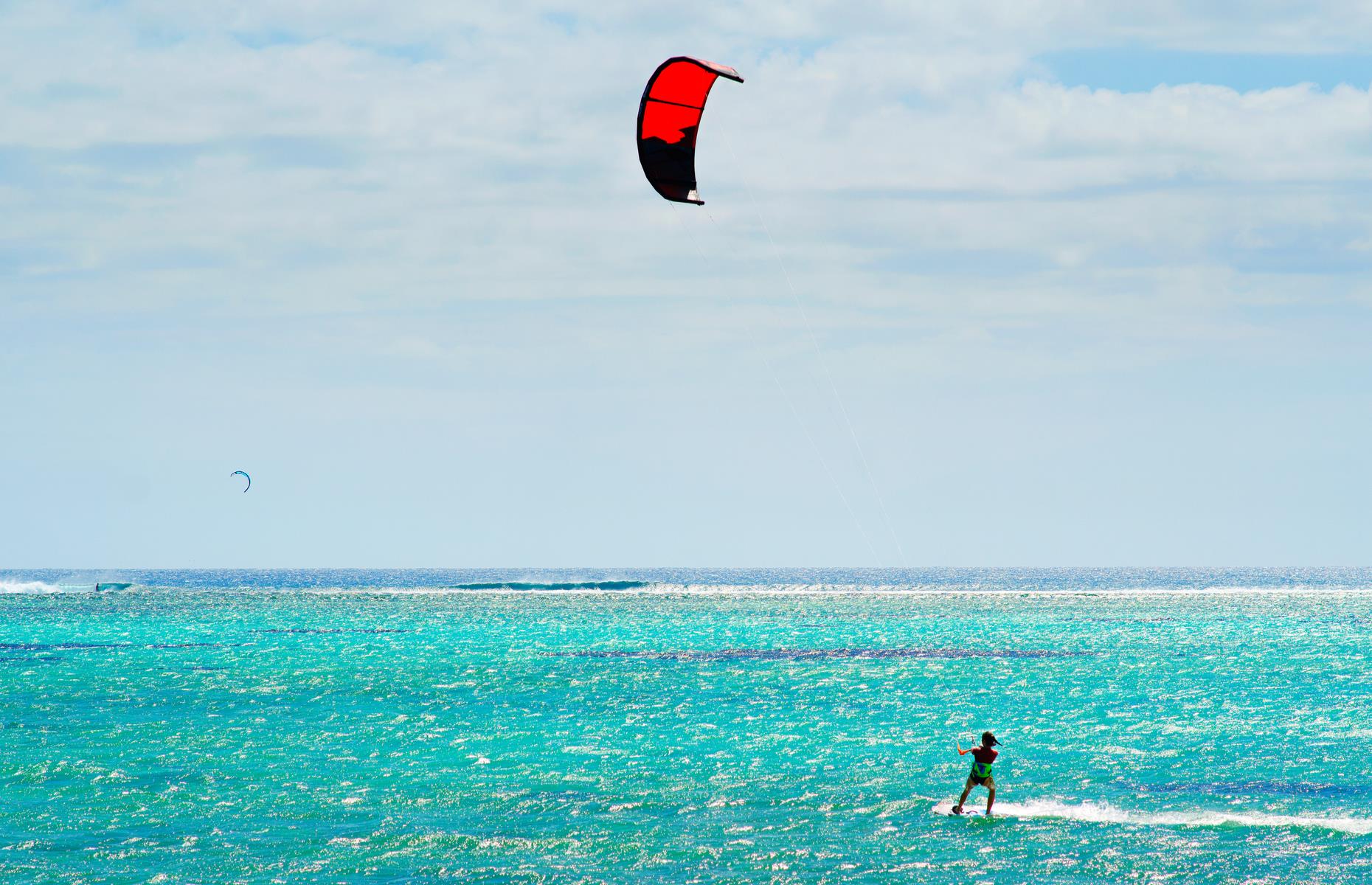 <p>Le Morne Lagoon on the south-west tip of the stunning island of Mauritius is a world-famous kitesurfing spot. Its shallow waters and sandy bottom make it ideal for families wanting to master the extreme sport together. Stay at nearby laidback luxury resort LUX Le Morne, where younger ones can enjoy the brilliant kids' club while you get to grips with this thrilling activity with the older family members.</p>