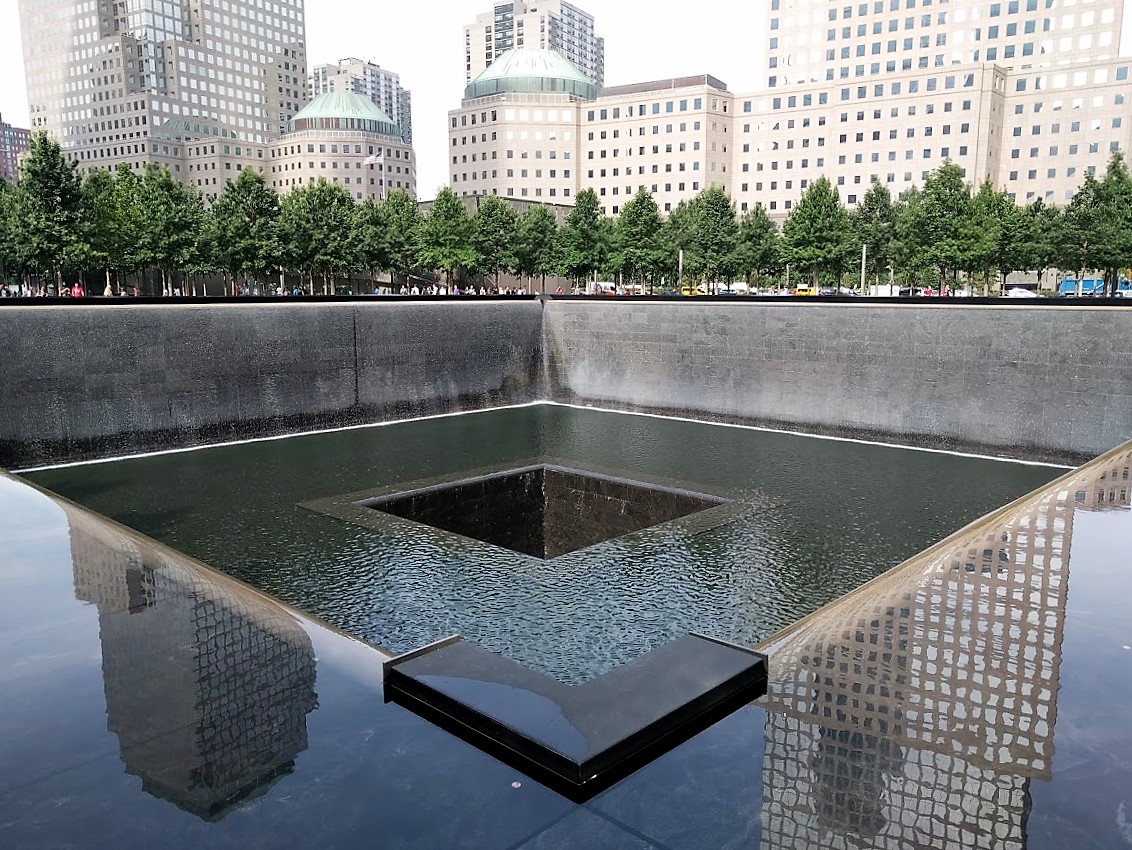 <p>The National September 11 Memorial was built to commemorate those who lost their lives in the terror attacks of September 11, 2001.</p><p>One of the best features is the twin reflecting pools, which were built to symbolize the fallen Twin Towers. Names of the fallen are inscribed around the bronze edges of the pools.</p><p><strong>Features:</strong> Exhibits, memorial, museum, shopping</p><p>Larry Syverson, Flickr</p>