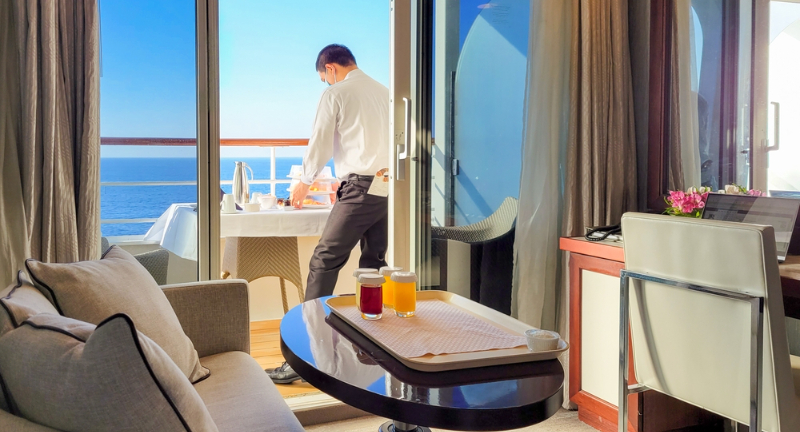 <p>Choosing a cabin with a balcony or window can significantly enhance your cruise experience. The views are spectacular and offer a private space to enjoy the scenery. It’s especially magical to have a balcony while cruising through scenic areas like the fjords or the Caribbean.</p>