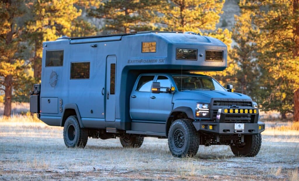 <p>Part of the appeal of having an RV is to get away from modern life. However, while standard RVs allow you to explore the road less traveled, what if you want to get off the road entirely? </p><p>In those instances, you need a rig that can handle more than just the pavement. A 4×4 motorhome ensures you can easily reach new places, even if they’re wild and untamed.</p><ul> <li><strong>Read More: <a href="https://www.thewaywardhome.com/4x4-motorhome/">7 Hardy 4×4 Motorhomes To Get You Off-Grid</a></strong></li> </ul>