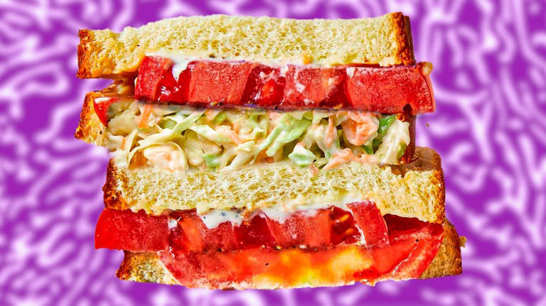 Bulk Up Your Next Tomato Sandwich With A Slather Of Slaw
