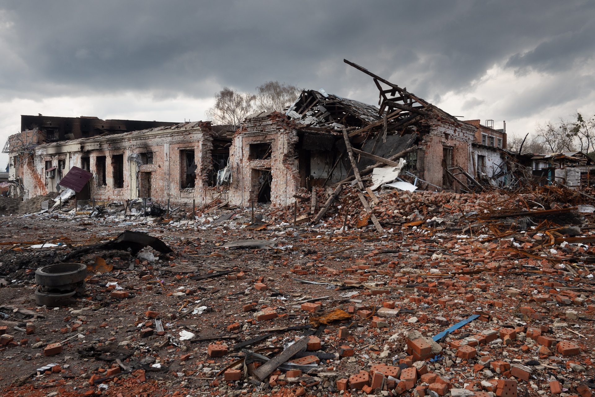 Руины Украины. Разрушение.