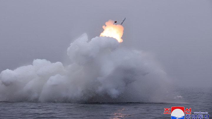 Korea Utara Tembakkan Rudal Jelajah Tak Dikenal Ke Laut