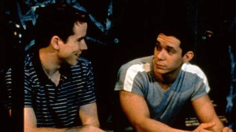 Christian Campbell and JP Pitoc star in the 1999 gay romantic comedy 'Trick.' Fine Line Features