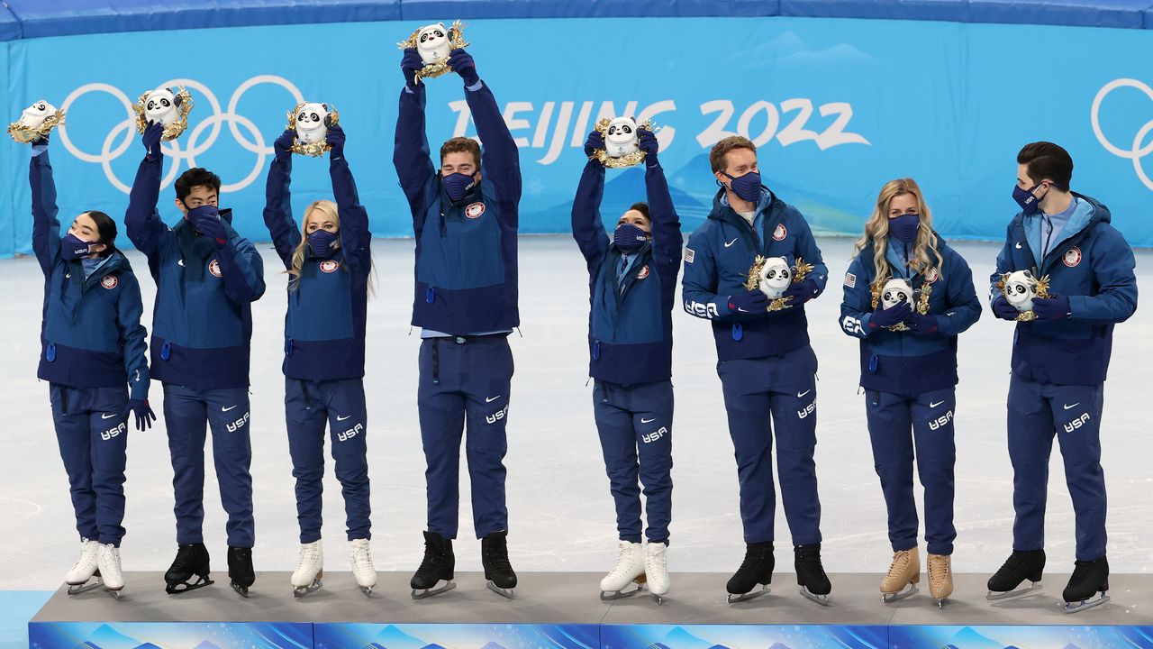 Team USA Wins Olympic Gold After Russian Figure Skater Kamila Valieva's Ban