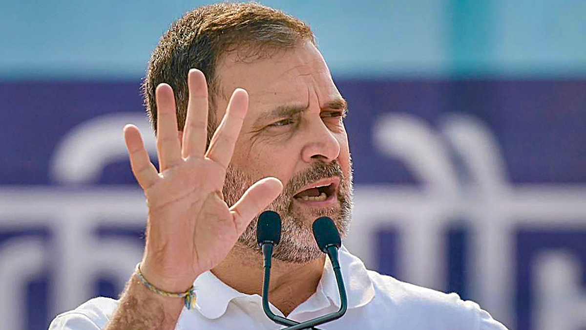 'Little Pressure Exerted, He Takes U-Turn': Rahul Gandhi Slams Nitish ...