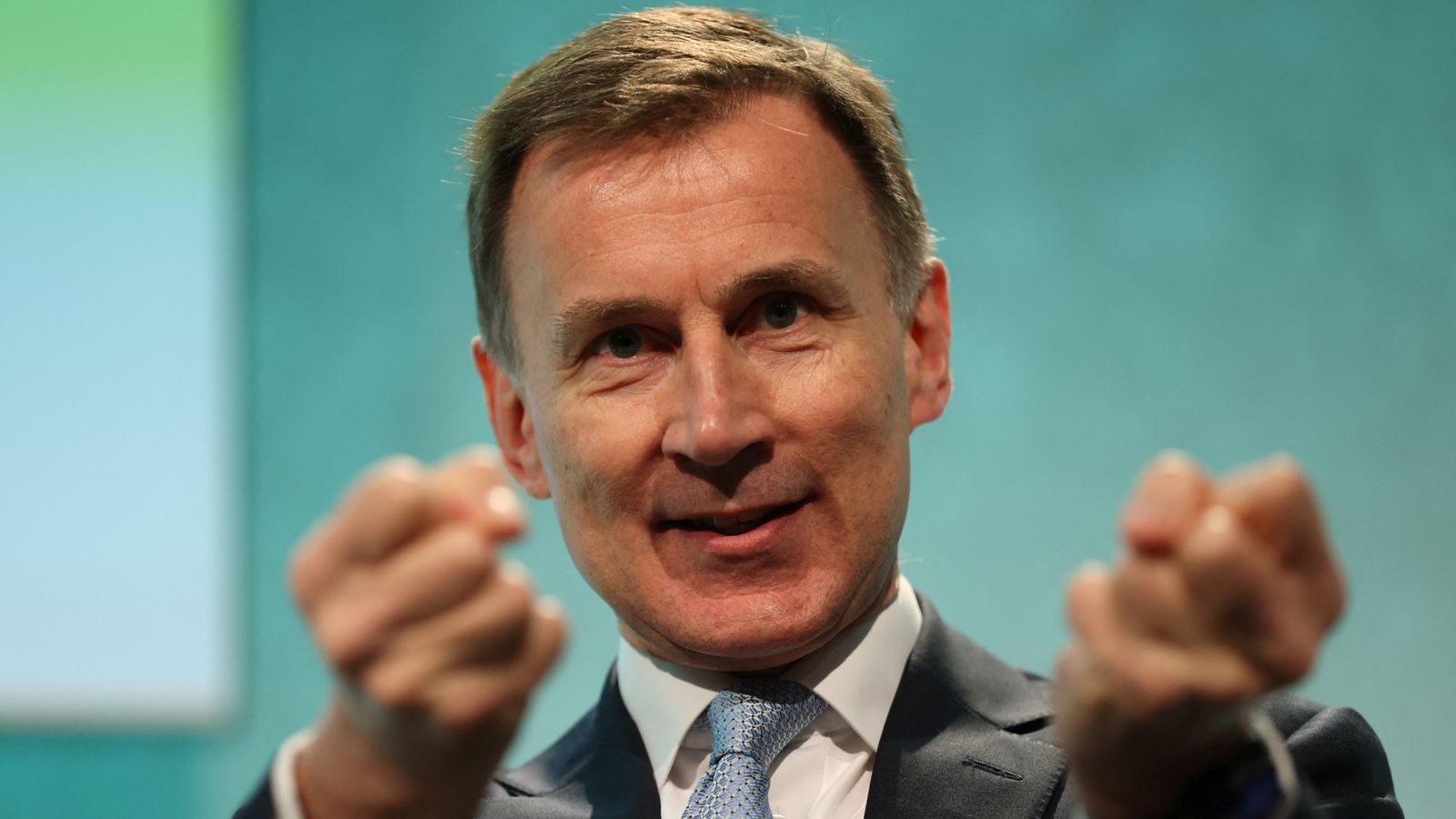 hunt looking to cut public sector spending to lower taxes, sky news understands