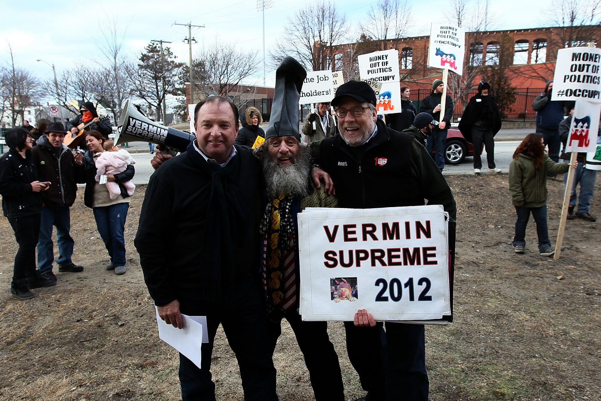 Vermin Supreme: der US-Präsidentschaftskandidat, der einen Stiefel auf ...