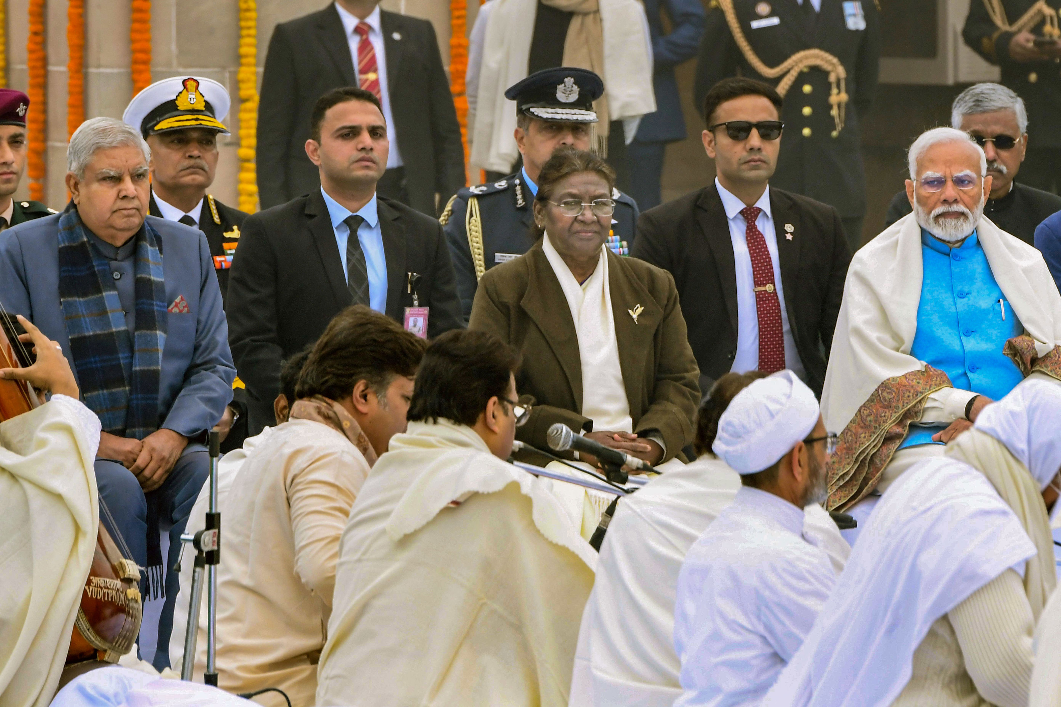 President Murmu, PM Modi Pay Homage To Mahatma Gandhi On Death Anniversary