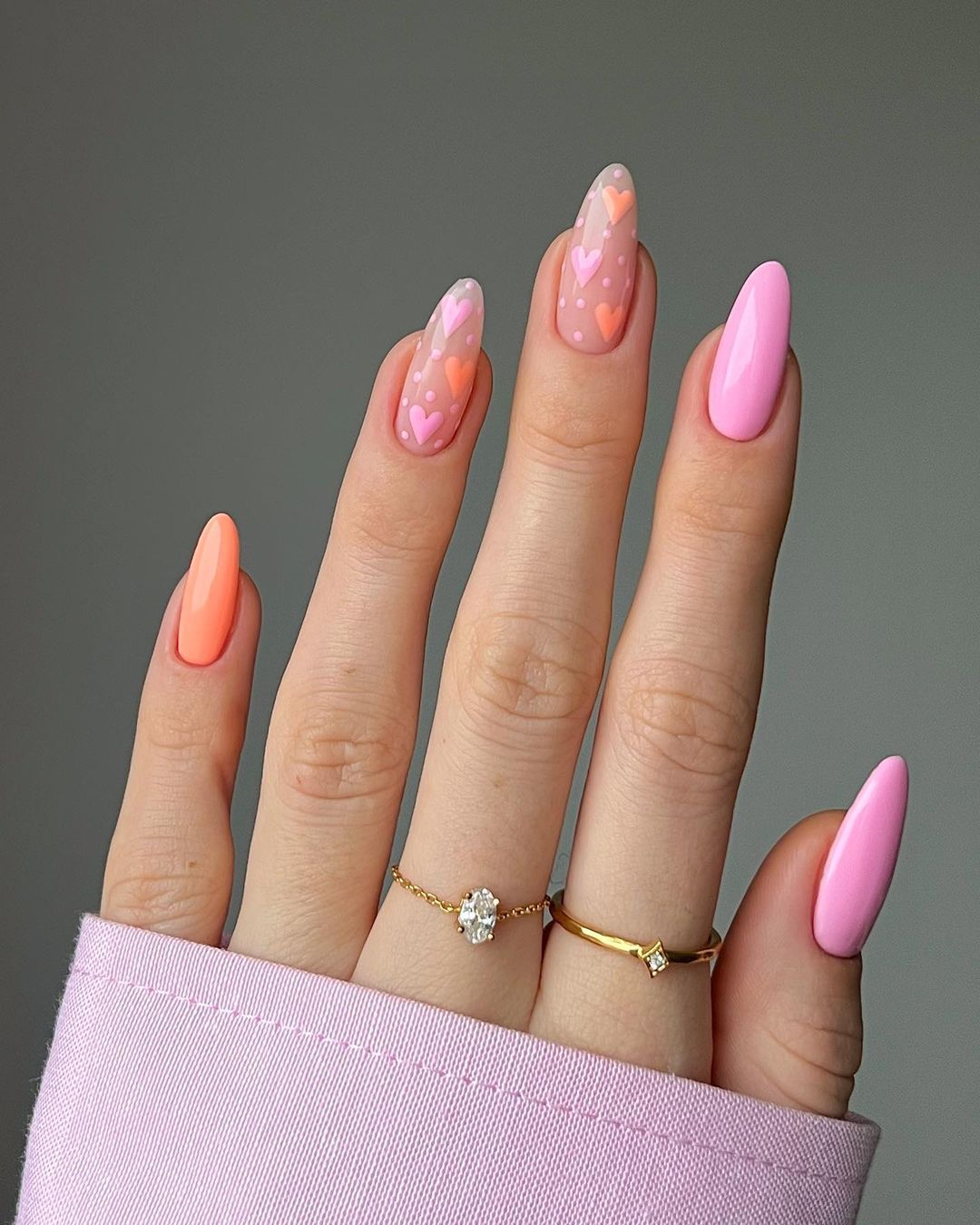 diseños de uñas elegantes para san valentín