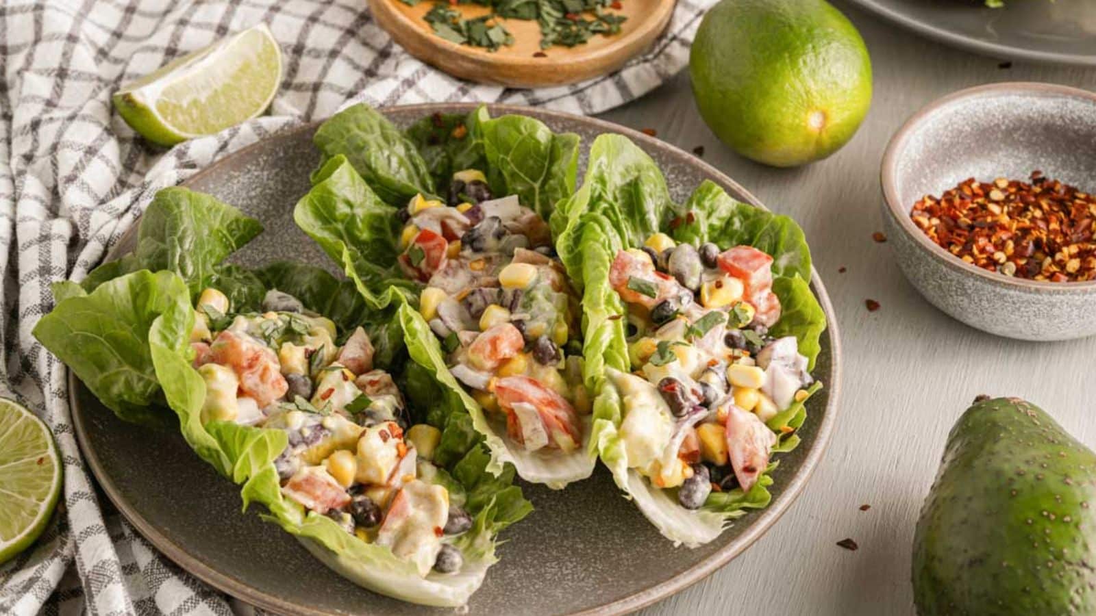 <p>Mexican Lettuce Wraps get thrilling with the sneaky sprinkle of cocoa! It heightens the savory stuff, making the filling super intriguing. Get ready for a bold flavor worthy of a fiesta!<br><strong>Get the Recipe: </strong><a href="https://twocityvegans.com/vegan-mexican-lettuce-wraps/?utm_source=msn&utm_medium=page&utm_campaign=msn" rel="noopener">Healthy Mexican Lettuce Wraps</a></p>
