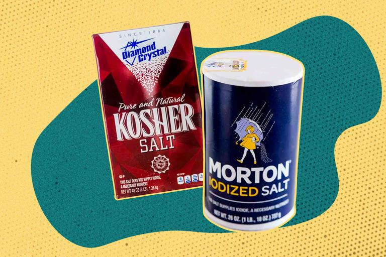 The real differences between kosher salt and table salt, explained by ...