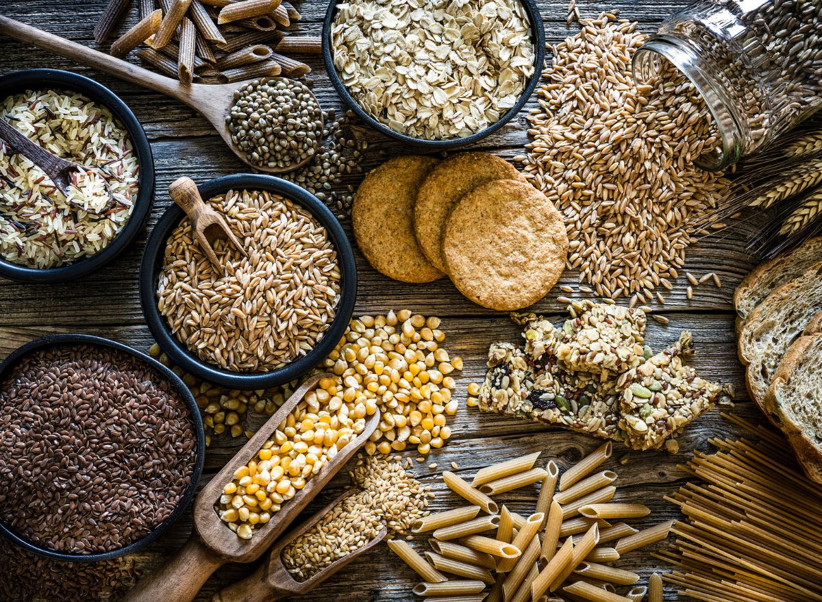 <p>Despite what we were told in the 90s and early 2000s, carbohydrates are not the enemy; in fact, they are essential for providing energy to the body. Whole grains, in particular, have been linked to an <a rel="nofollow noopener noreferrer external" href="https://www.ncbi.nlm.nih.gov/pmc/articles/PMC5310957/">array of impressive health benefits</a>, like a reduced risk of obesity, type 2 diabetes, heart disease, and even cancer. The key to their health-promoting properties lies in their high levels of fiber and antioxidants, but what many people overlook is that some of these grains also offer a valuable source of protein.</p><p>Eating high-protein whole grains is a healthful choice for several reasons. For starters, <a rel="noopener noreferrer external nofollow" title="Protein. (2023, October 19). The Nutrition Source. https://www.hsph.harvard.edu/nutritionsource/what-should-you-eat/protein/" href="https://www.hsph.harvard.edu/nutritionsource/what-should-you-eat/protein/">everyone needs protein</a> for <a rel="noopener noreferrer external nofollow" href="https://www.eatthis.com/how-much-protein-to-eat-to-build-muscle/">healthy muscles</a>, bones, metabolism, weight maintenance, and immunity. Choosing whole-grain sources of protein not only fulfills this essential need but also provides the body with significant levels of fiber and antioxidants—nutrients that may not be as readily available in animal proteins. Also, eating grains that are high in protein can help those <a rel="noopener noreferrer external nofollow" href="https://www.eatthis.com/vegan-proteins/">who are vegetarian or follow a plant-based diet</a> make sure they're consuming enough protein daily. And lastly, many of these protein-rich grains are lower in calories and fat than a lot of animal-based proteins like meat and dairy products.</p><p>Read on to learn more about the whole grains that contain the highest levels of protein, along with some other health benefits they carry. Then, check out <a rel="noopener noreferrer external nofollow" href="https://www.eatthis.com/how-much-protein-to-lose-weight/">How Much Protein You Need To Eat for Weight Loss</a>.</p><p><em>Make better eating choices every day by signing up for our <a rel="noopener noreferrer external nofollow" href="https://www.eatthis.com/newsletters">newsletter</a>!</em></p>