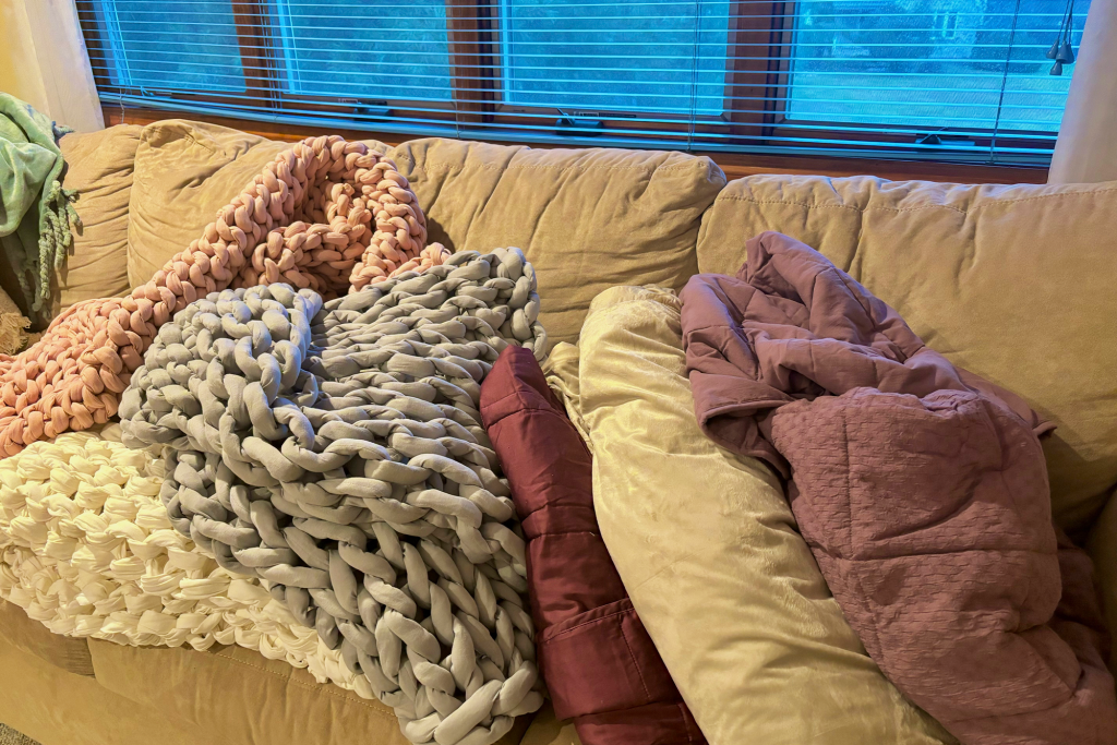 We Tried The 6 Best Weighted Blankets — How To Find The Perfect One For You