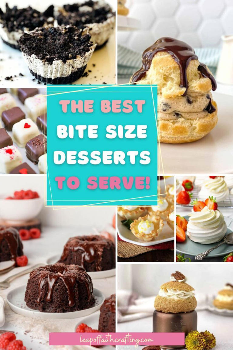 Best 15 Bite Size Desserts For Parties (easy Recipes!)