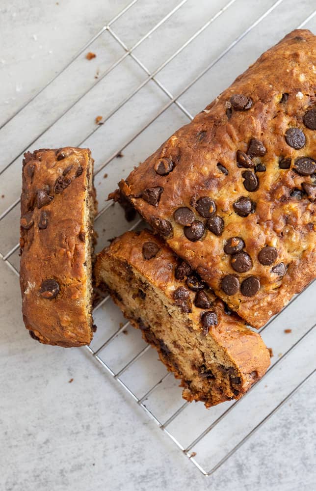 Vegan Chocolate Chip Banana Bread