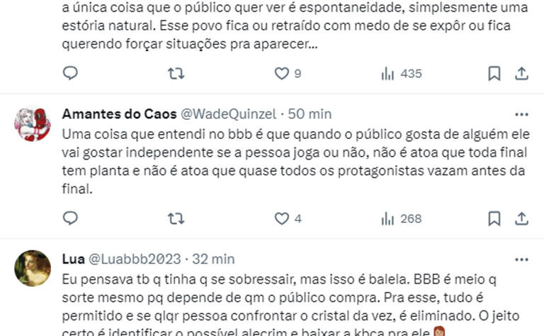 Internautas comentam sobre falas de Rodriguinho sobre Yasmin Brunet – Foto: Globo