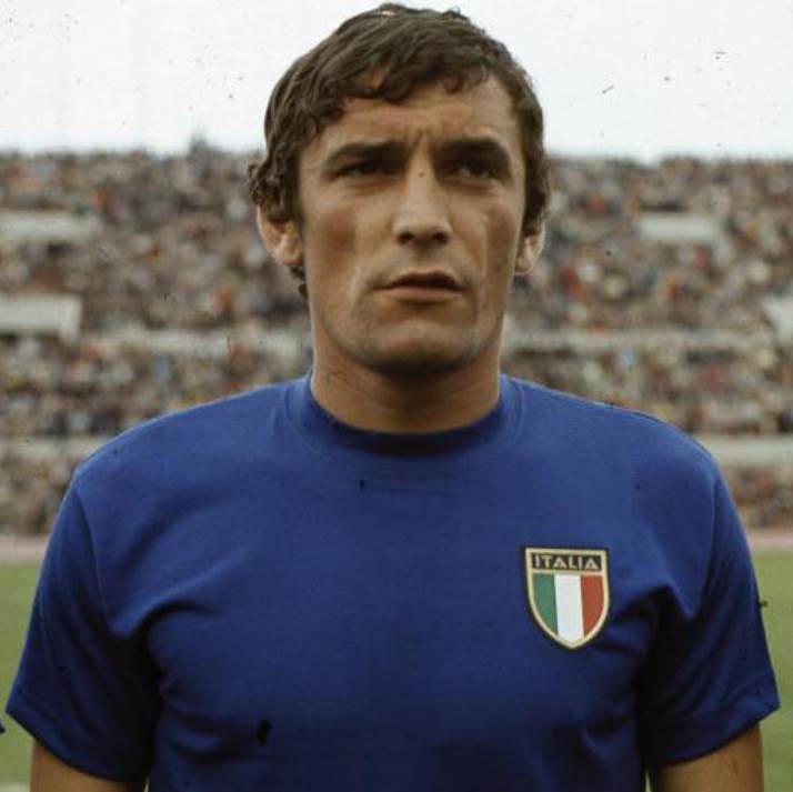 Italian footballer. He was widely regarded as one of the greatest Italian strikers of all time. He is particularly known for his association with the Italian national team. With 35 goals in 42 appearances between 1965 and 1974, he is Italy's all-time leading goalscorer. Riva represented Italy in three FIFA World Cups (1966, 1970, and 1974) and played a crucial role in Italy's victory in the 1968 UEFA European Championship. Additionally, he had a successful club career with Cagliari in Serie A. He passed away at age 79.