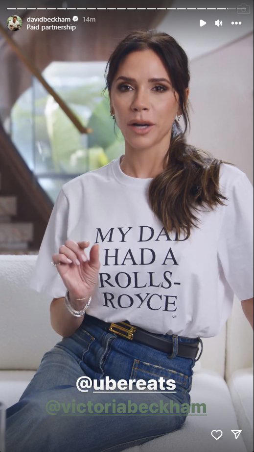 Typically serious Victoria Beckham praised for new 'hilarious' self ...