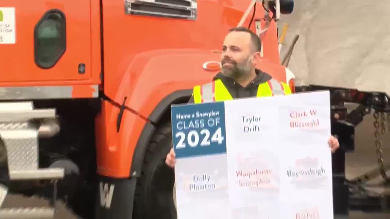 Taylor Drift, Beyonsleigh Among MnDOT’s ‘Name A Snowplow’ Contest Winners