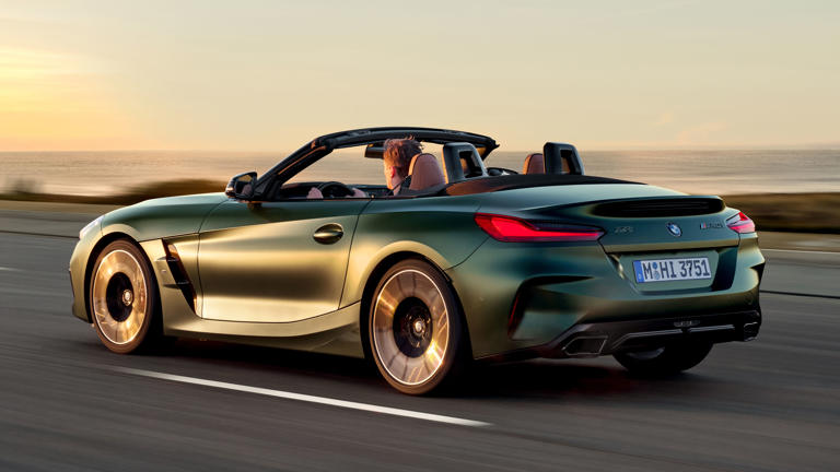 The BMW Z4 M40i now gets a six-speed manual gearbox, yours for £60k