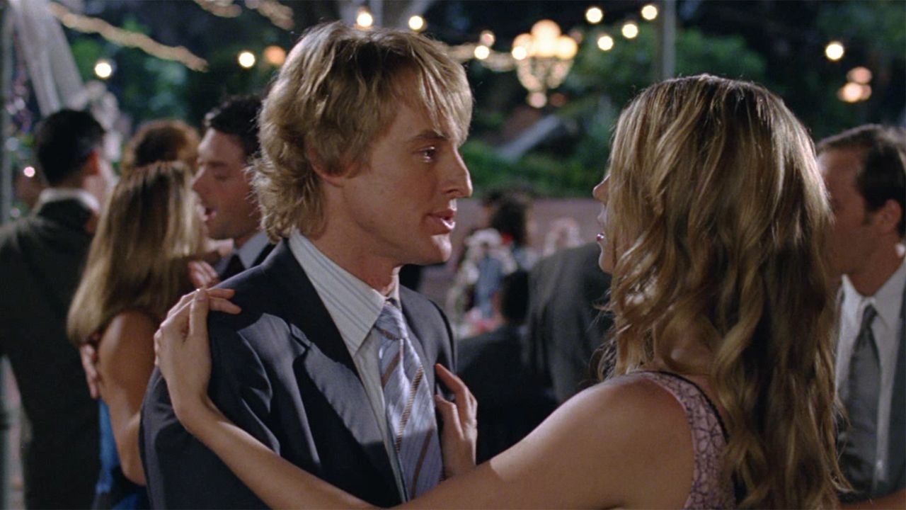 <p>                     It’s hinted at in the first act of <em>Wedding Crashers</em> that John Beckwith (Owen Wilson) isn’t as into the titular activity as he once was. Not only does this weird slip-up add evidence of these feelings, but it’s also a great mid-montage joke that John successfully rebounds from with aplomb.                   </p>