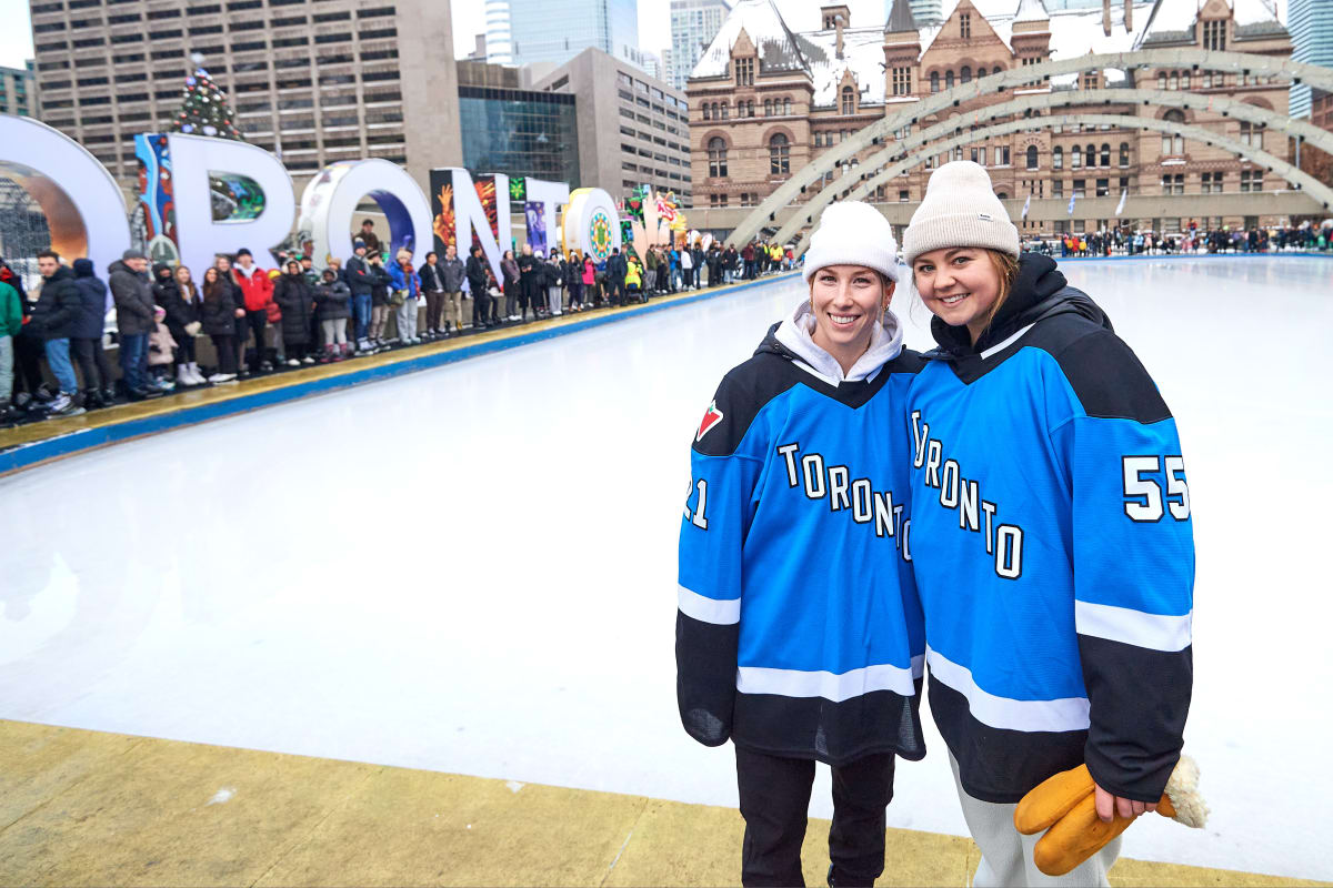 pwhl stars set for outdoor skates, pride game, showcase, skills and more in toronto