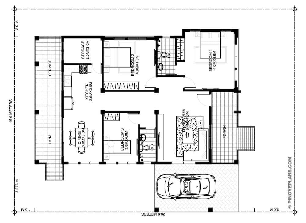 Simple Three Bedroom House Plans To Construct On A Low Budget   BB1hxdz5.img