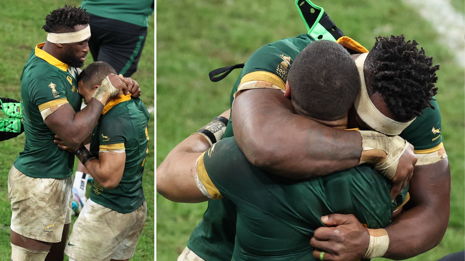 Springboks captain Siya Kolisi reveals what he said to Cheslin Kolbe ...