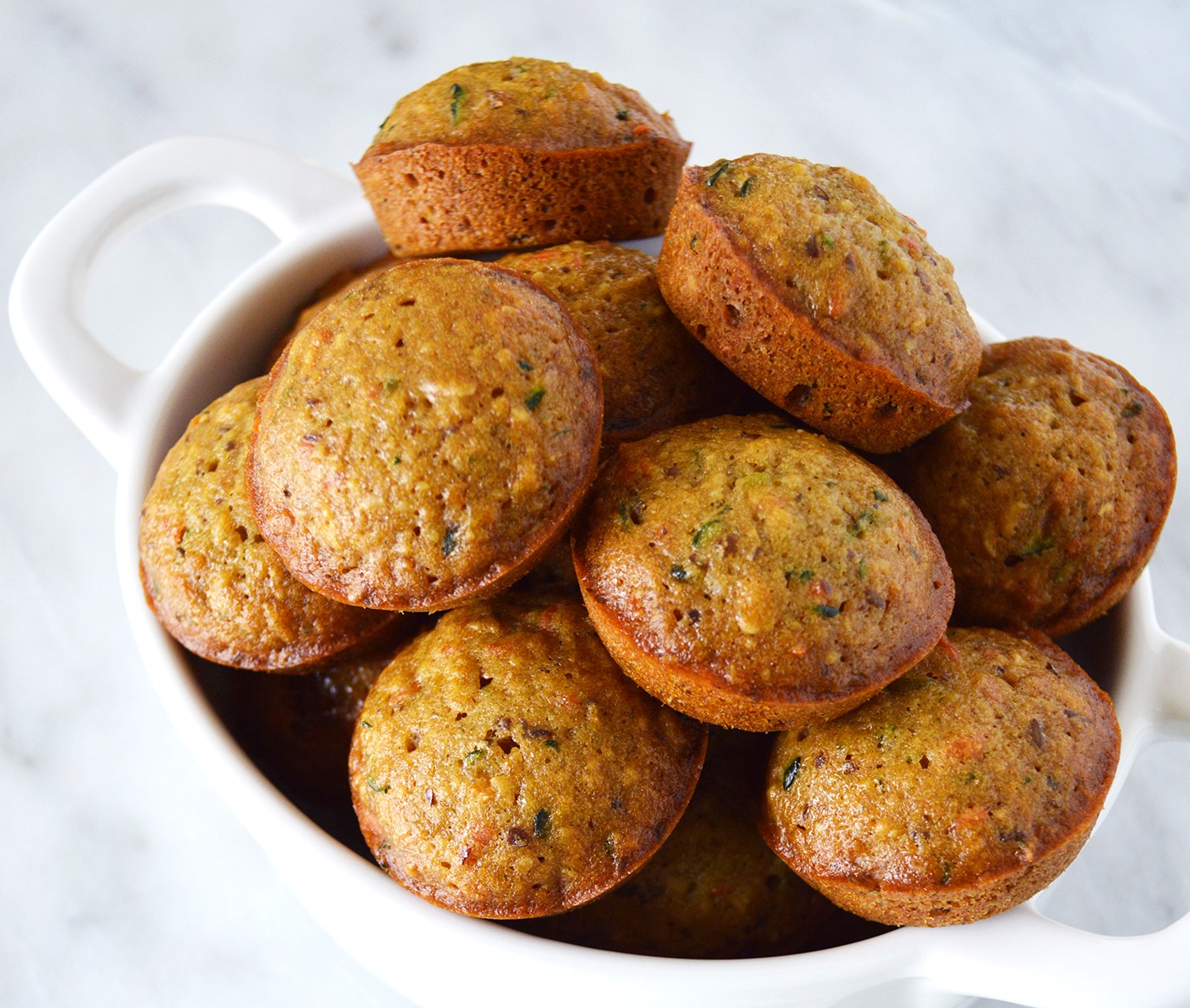 The BEST Carrot Zucchini Muffins Recipe