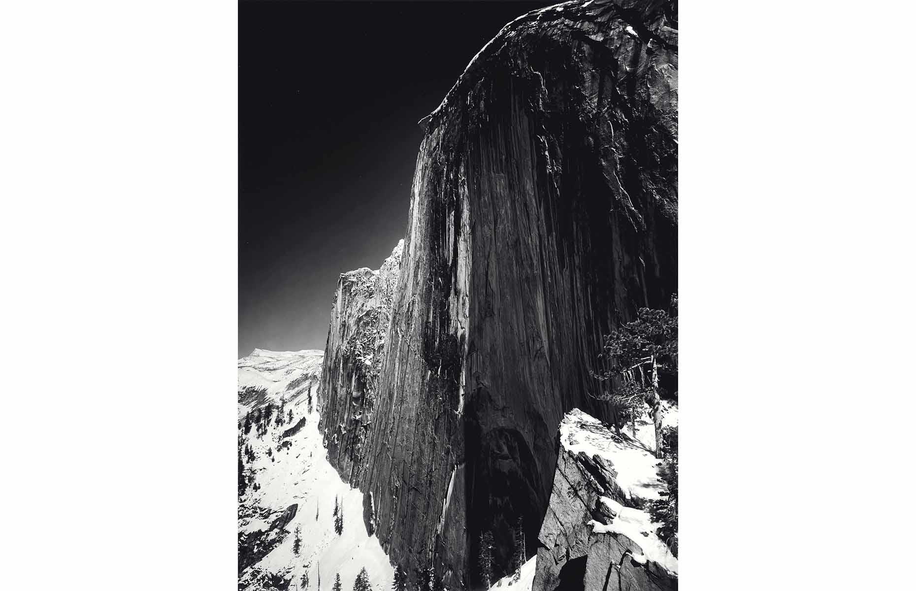 <p>The beauty of Yosemite has captured the imagination of countless creatives down the decades. One of the most notable was the landscape photographer Ansel Adams (1902-1984), who dedicated years of his life to documenting the park. His monochrome images of Yosemite – especially this one, <em>Monolith, the Face of Half Dome</em>, taken in 1927 – brought him immense critical acclaim. The Ansel Adams Gallery in Yosemite Village is still operated by the Adams family.</p>