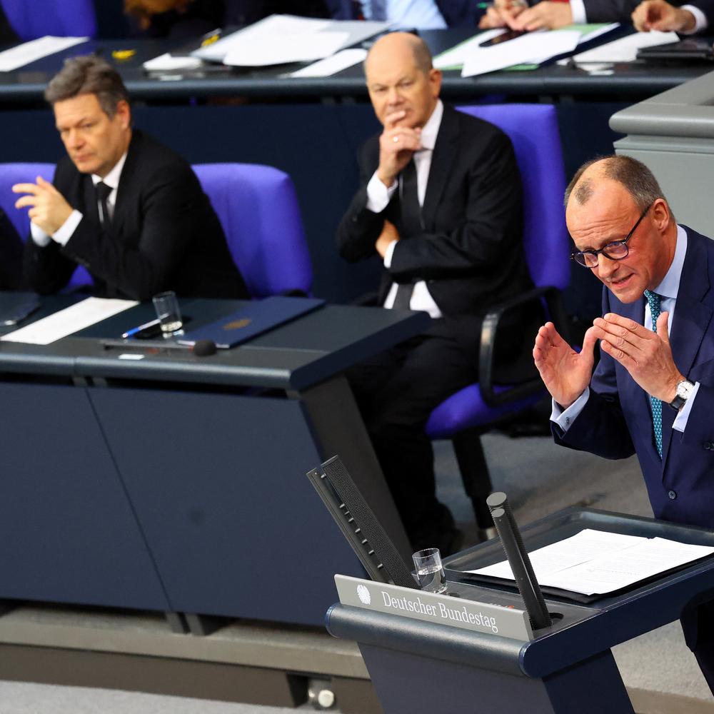 Merz Macht Den Scholz, Scholz Den Merz: Zum Rollentausch Gedrängt