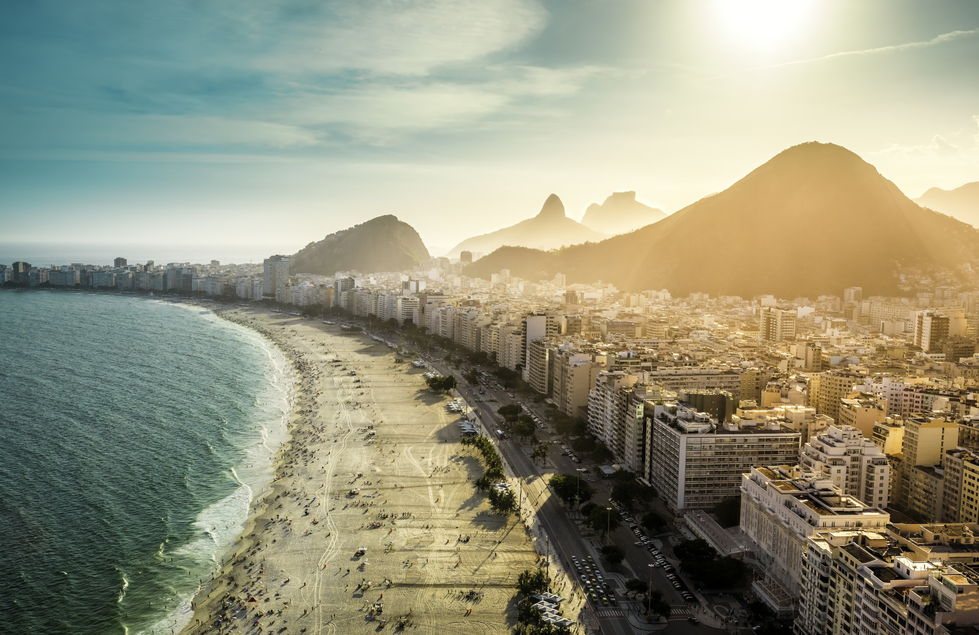 In Brazil, Copacabana is the name of the most famous neighborhood in Rio de Janeiro. It attracts tourists from all over the world. There you can go for a stroll along the promenade, or go for a swim in Rio's most popular beach.