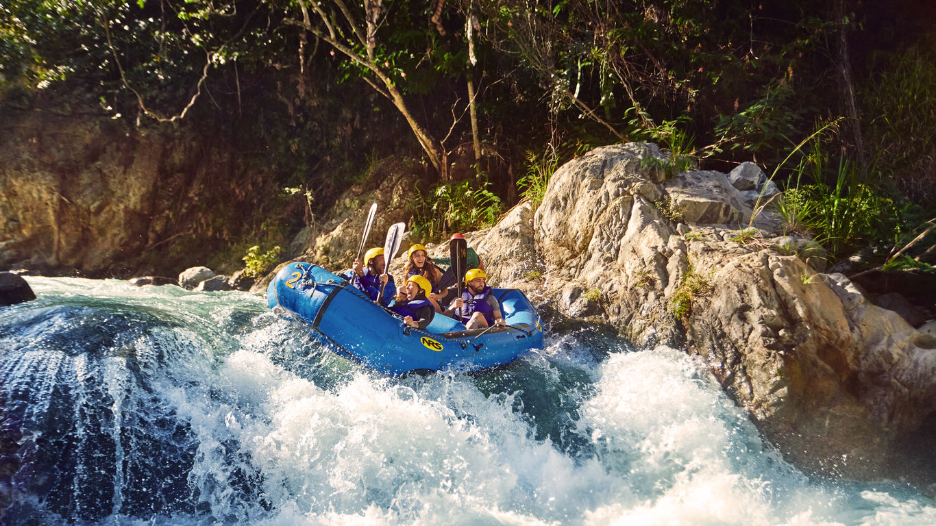 Explore the beautiful canyons of the Dominican Republic on a <a href="https://www.travelpulse.com/gallery/destinations/the-best-adventure-activities-in-the-dominican-republic?image=3" title="rafting adventure">rafting adventure</a>. Get the adrenaline pumping with a rafting trip down the Yaque del Norte River.