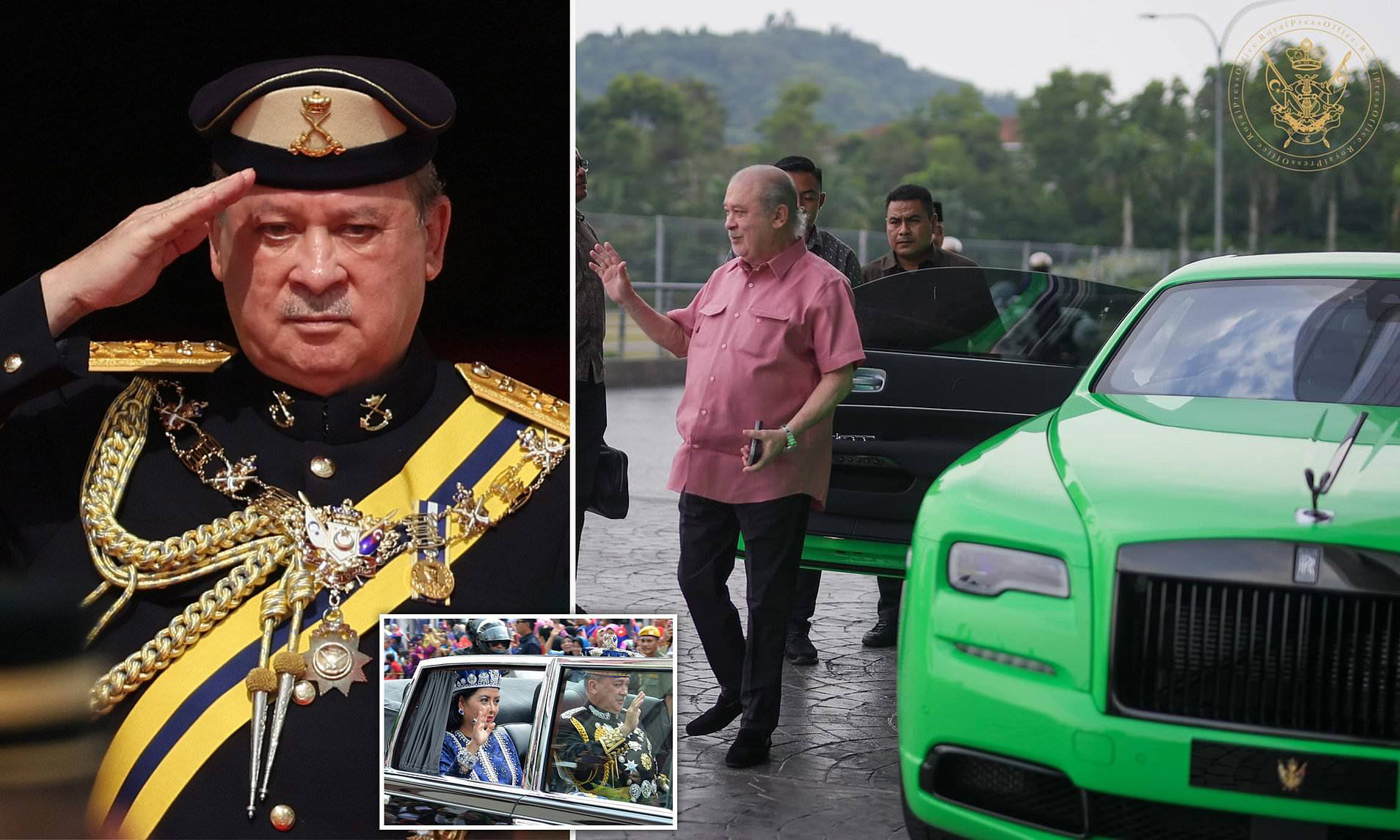 拥有一半英国血统的亿万富翁加冕为马来西亚国王 – MSN