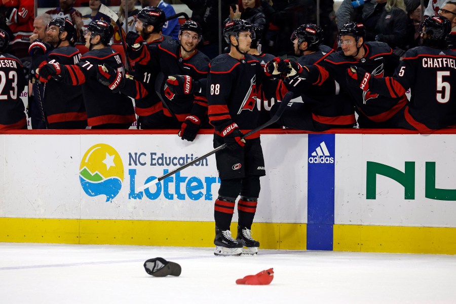 Martin Necas’ First Hat Trick Carries Hurricanes Past Avalanche 5-2