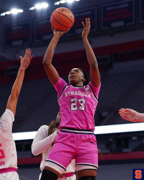 23 Syracuse edges Tech on Pink Out Night