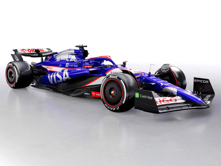 Visa Cash App RB present new livery for 2024 with the VCARB 01