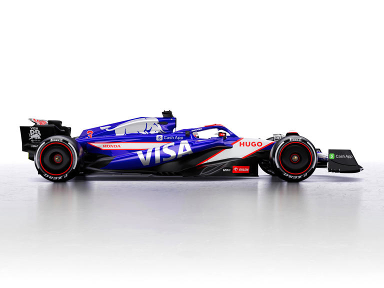 Visa Cash App RB present new livery for 2024 with the VCARB 01