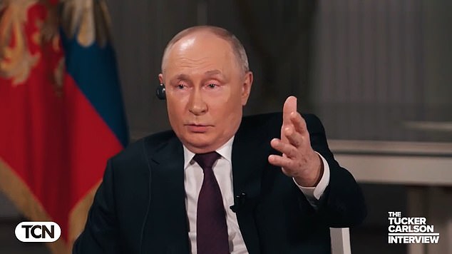 vladimir putin says russia invading poland or latvia is 'out of the question' as world war iii would 'bring all humanity to brink of destruction' - but insists military defeat for his troops in ukraine is now 'impossible'