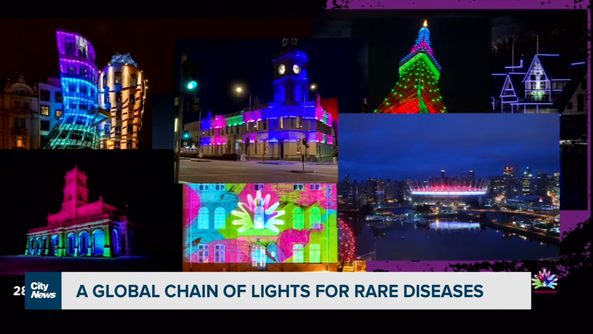 A Global Chain Of Lights For Rare Diseases