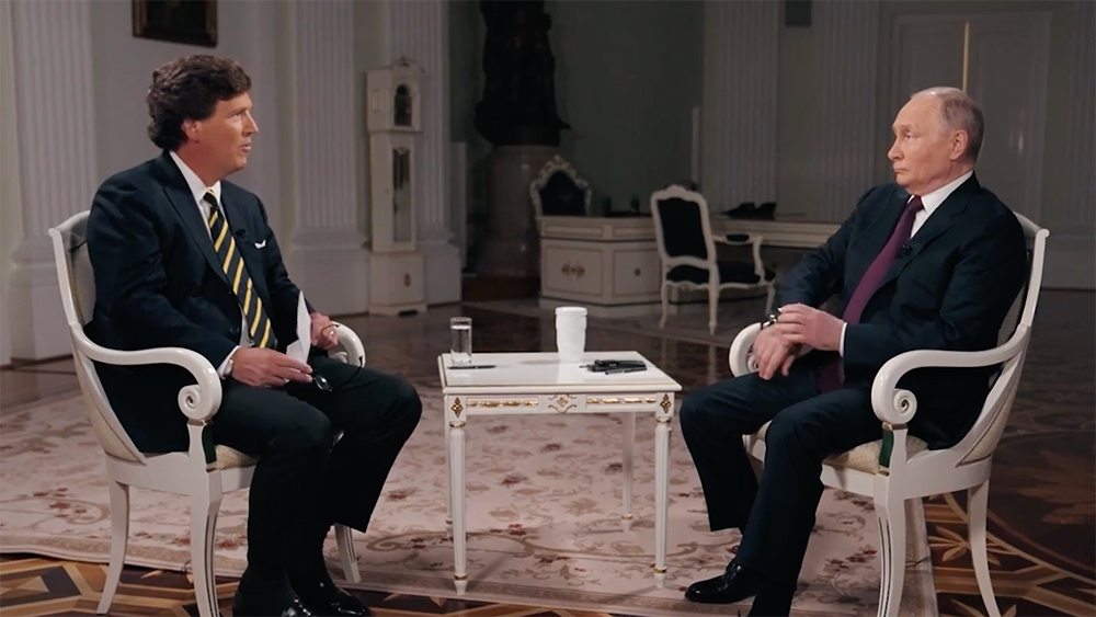 Tucker Carlson Shares Controversial Two-Hour Vladimir Putin Interview