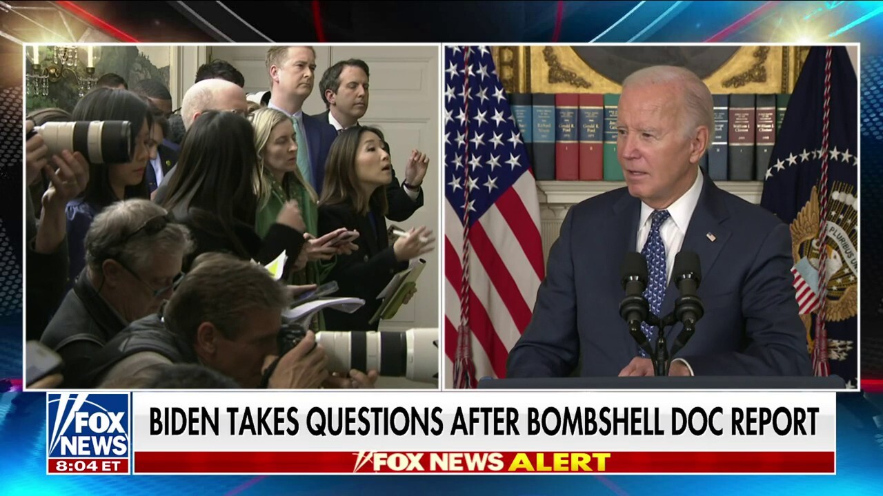 Biden To Fox News' Doocy: My Memory Is So Bad I Let You Speak