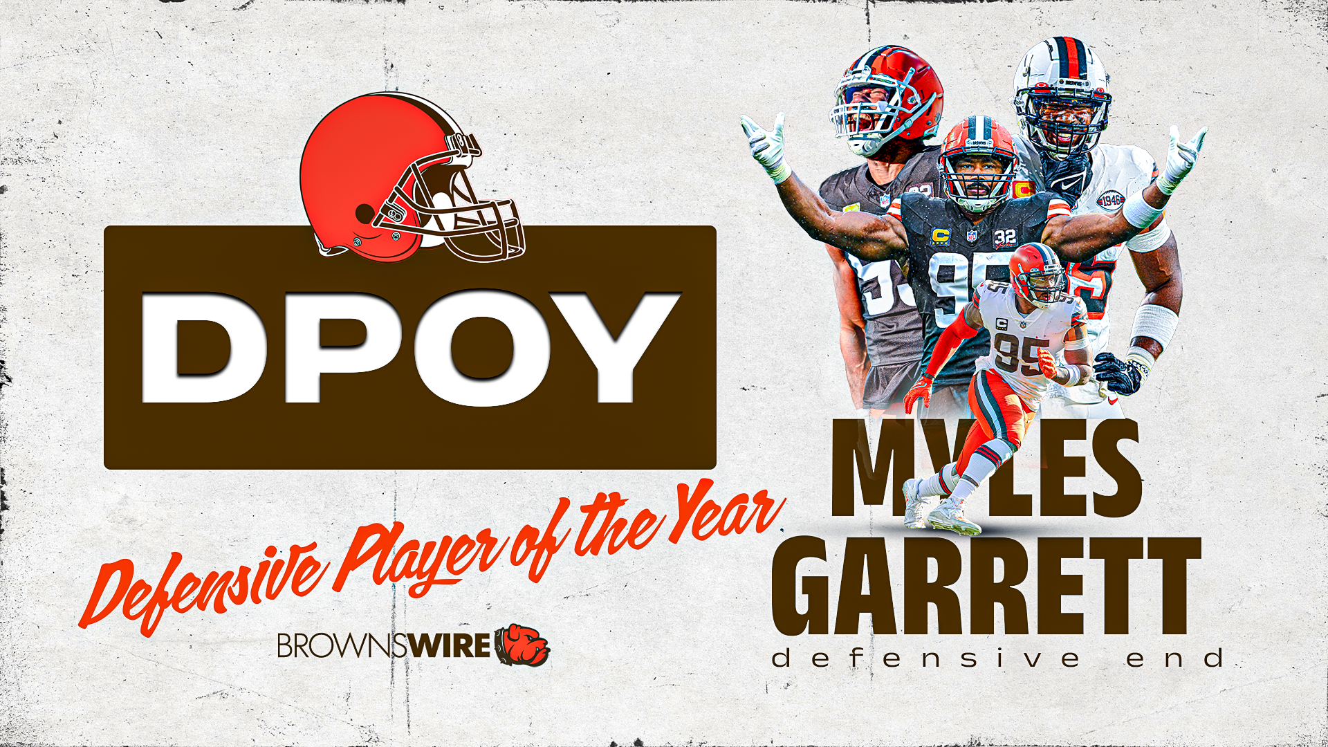 Browns DE Myles Garrett Beats Out T.J. Watt For NFL Defensive Player Of ...